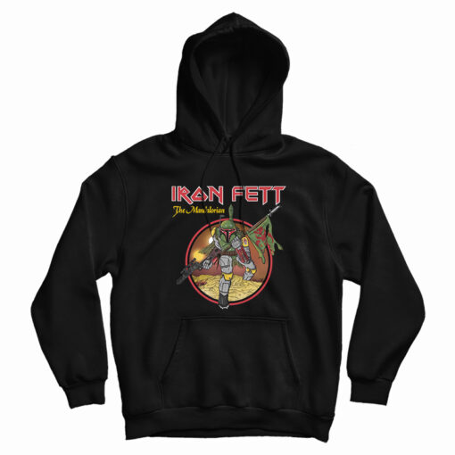 Iron Fett The Mandalorian Parody Hoodie Iron Fett The Mandalorian Parody Hoodie