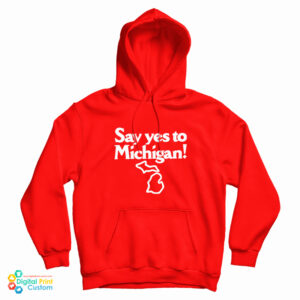 Jack White Say Yes To Michigan Hoodie