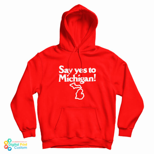 Jack White Say Yes To Michigan Hoodie