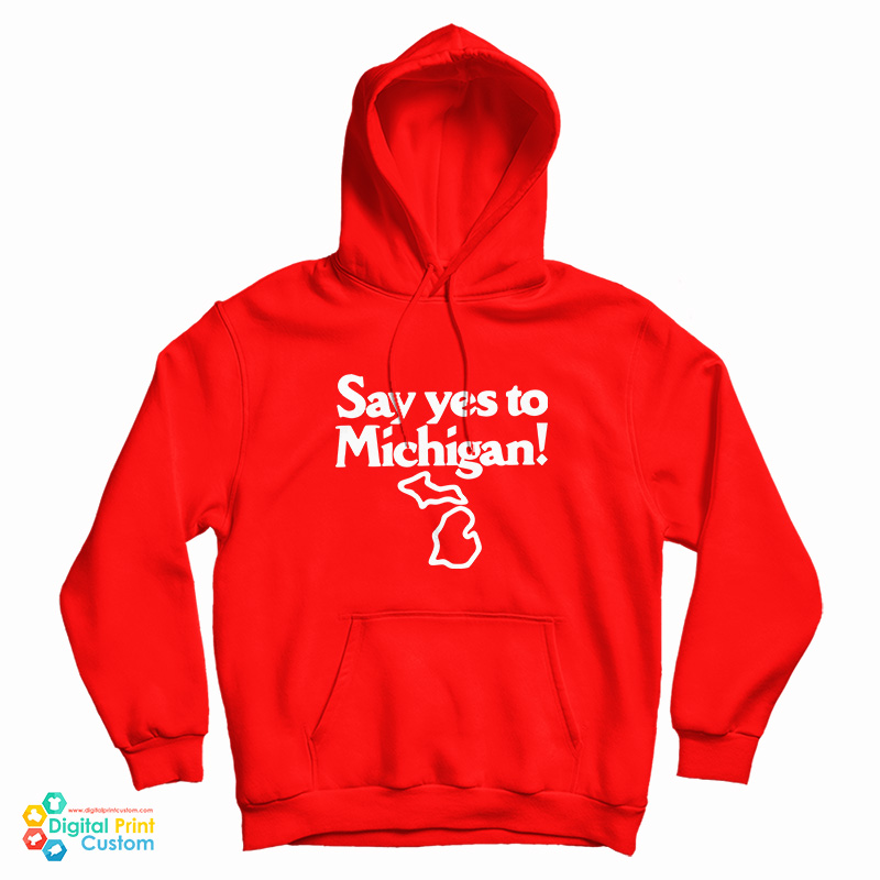 Jack White Say Yes To Michigan Hoodie Jack White Say Yes To Michigan Hoodie
