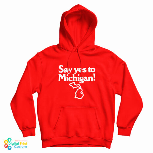 Jack White Say Yes To Michigan Hoodie Jack White Say Yes To Michigan Hoodie