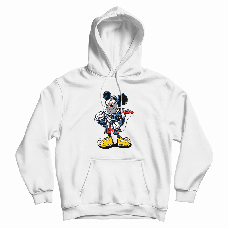 Jason Voorhees Mickey Mouse Hoodie Jason Voorhees Mickey Mouse Hoodie