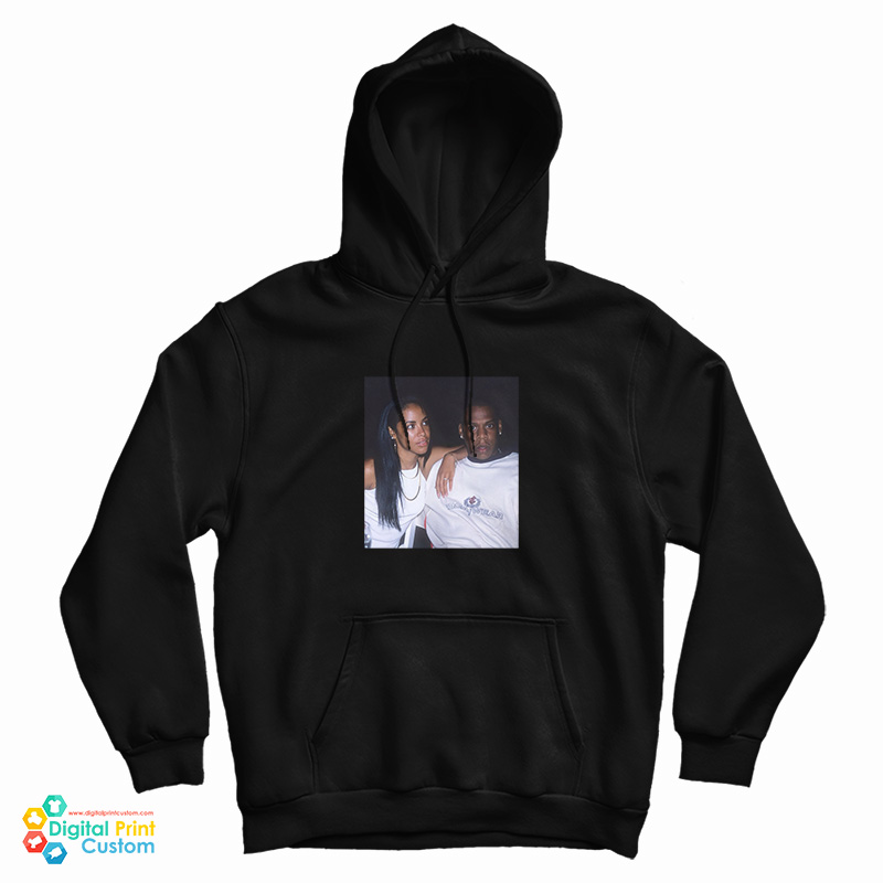 Jay-Z And Aaliyah The Legends Hoodie Jay-Z And Aaliyah The Legends Hoodie