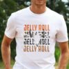 Jelly Roll Bull Skull Country Western Concert T-shirt