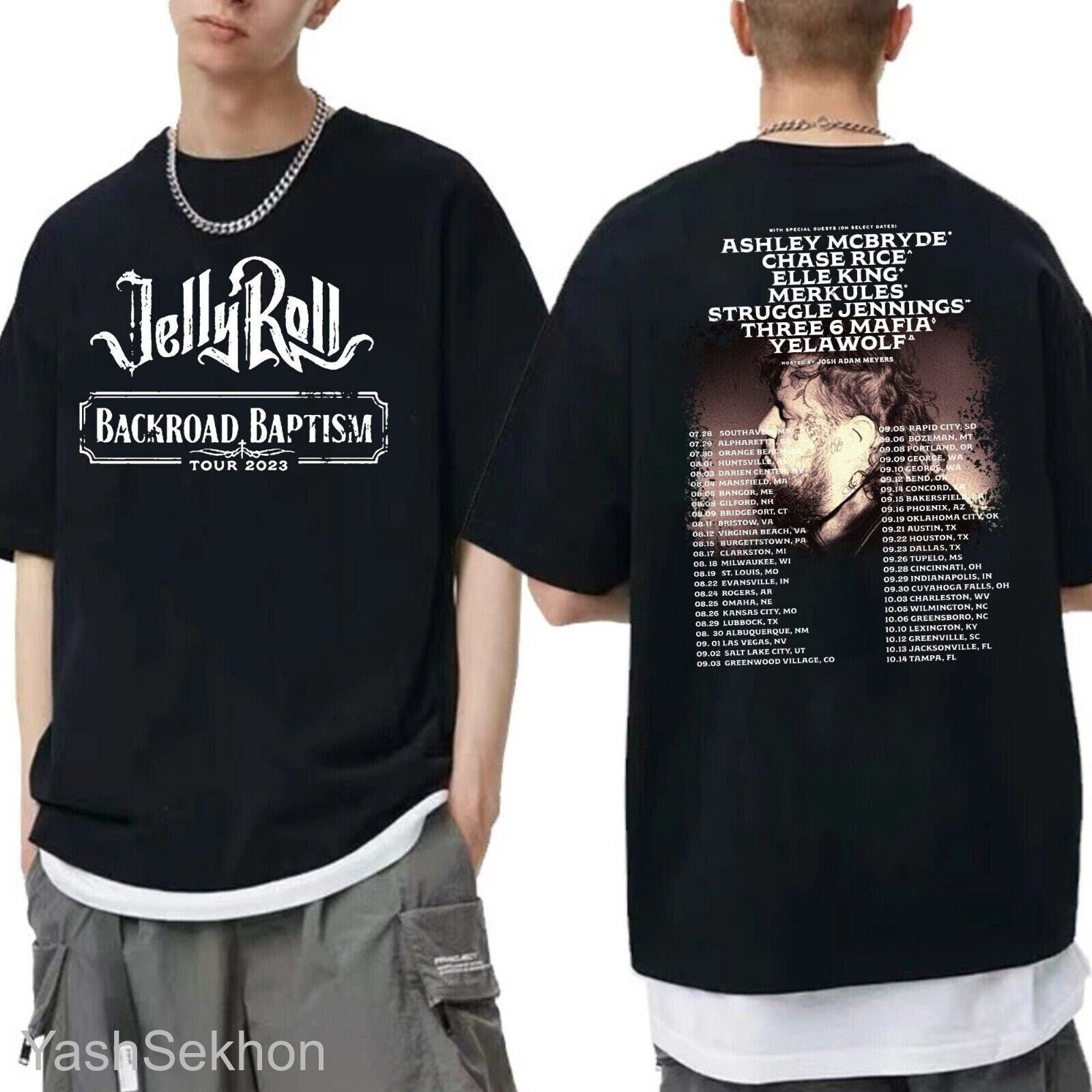 Jelly Roll Shirt Tee Jelly Roll Shirt Tee