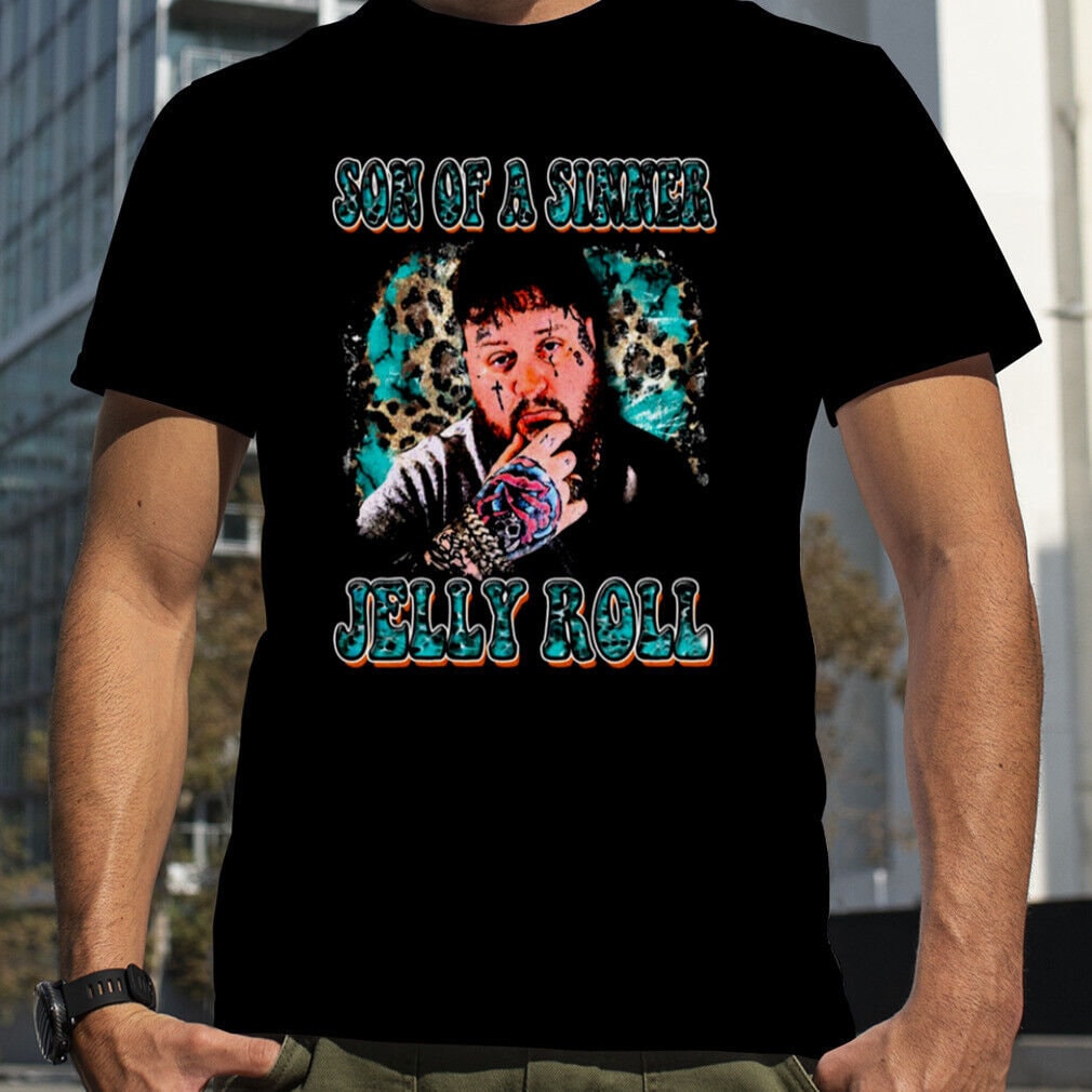 Jelly Roll Son Of A Sinner 2023 Tour T Shirt Gift For Fan Jelly Roll Son Of A Sinner 2023 Tour T Shirt Gift For Fan