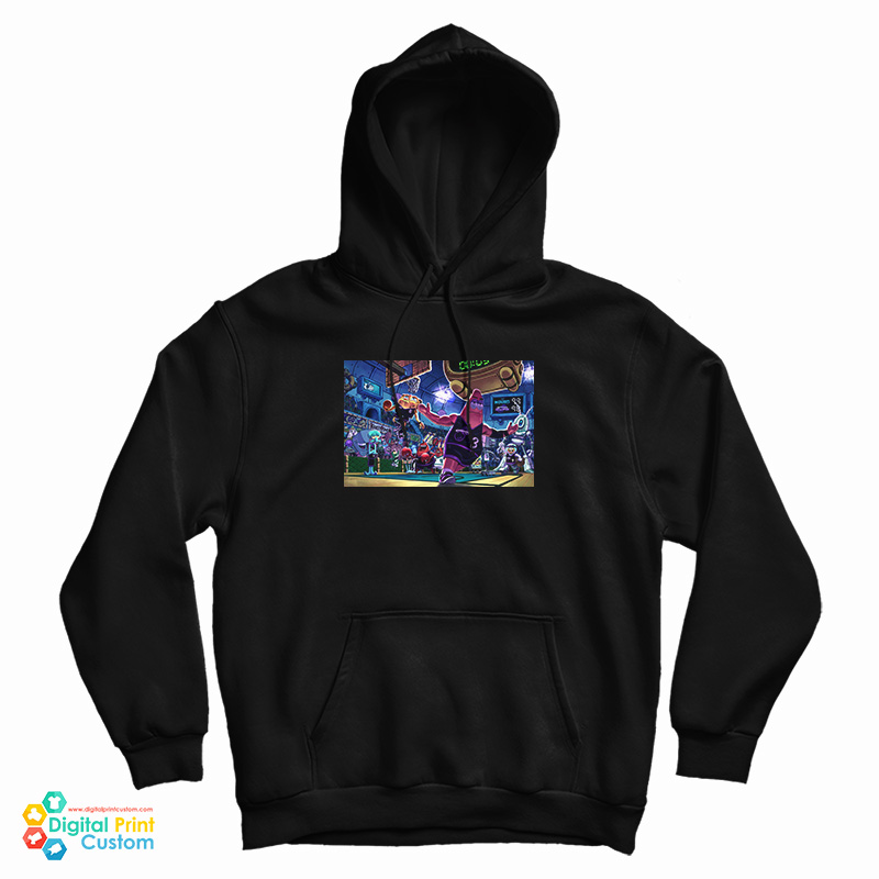 Jellyfish SpongeBob Basketball Meme Hoodie For UNISEX Jellyfish SpongeBob Basketball Meme Hoodie For UNISEX