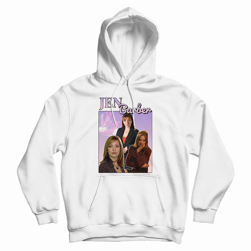 Jen Barber Homage Classic Hoodie For UNISEX Jen Barber Homage Classic Hoodie For UNISEX