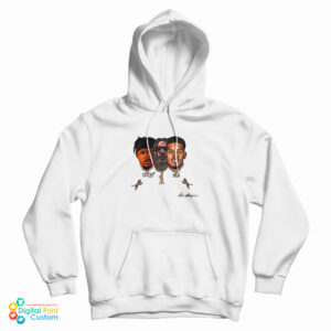 Joe Burrow Tres Amigos Cincinnati Bengals Hoodie For UNISEX