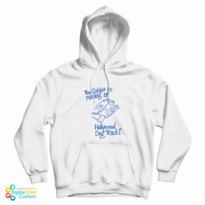 Johnny Ramone The Rabbit Is Running At Hollywood Dog Track Hoodie