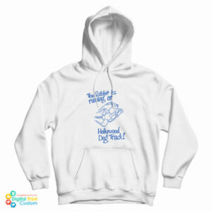 Johnny Ramone The Rabbit Is Running At Hollywood Dog Track Hoodie