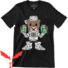 Jordan 4 T-Shirt Hustle In Silence Bear