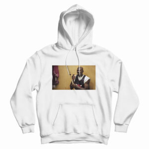 Jordan Holding A Baseball Bat With A Cigar In Mouth Hoodie