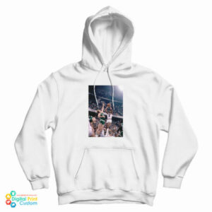 Julius Erving Jump Shot Against Rival Larry Bird Hoodie For UNISEX