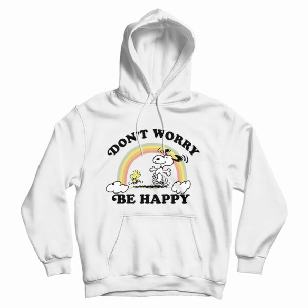 Junk Food Snoopy Don’t Worry Be Happy Hoodie