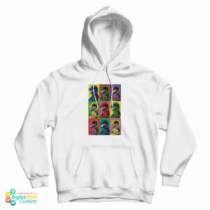 Jurassic Park Dinosaur Pop Art Hoodie