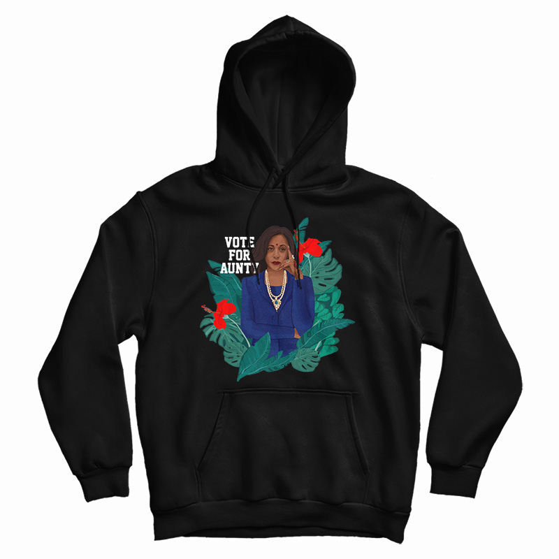 Kamala Harris Vote For Aunty Hoodie Kamala Harris Vote For Aunty Hoodie