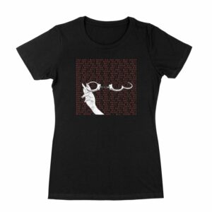 Kanga Hand Text Girls T-shirt