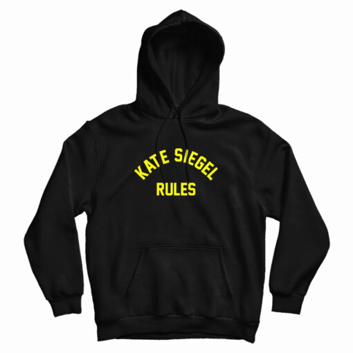 Kate Siegel Rules Hoodie For UNISEX Kate Siegel Rules Hoodie For UNISEX