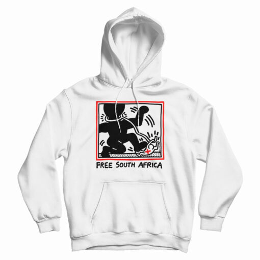 Keith Haring Free South Africa Hoodie Keith Haring Free South Africa Hoodie