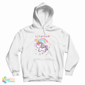 Ketamine Unicorn Horse Hoodie