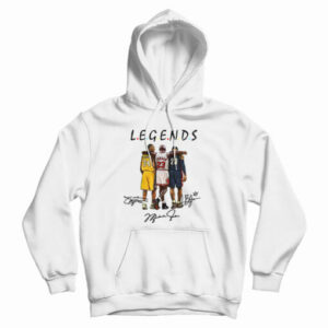 Kobe Bryant Michael Jordan And LeBron James Legends Hoodie