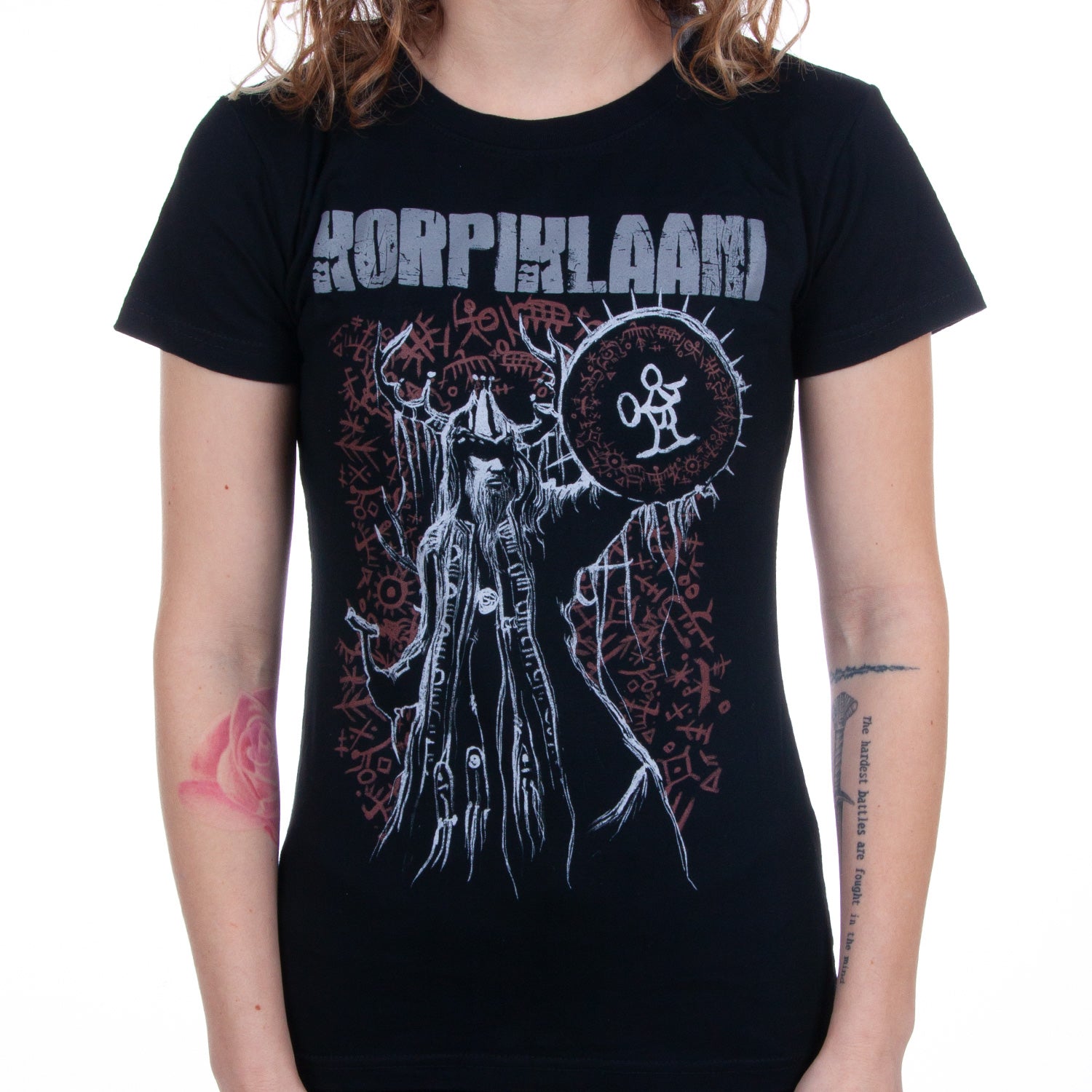 Korpiklaani Folk Metal Superstar Girls T-shirt Korpiklaani Folk Metal Superstar Girls T-shirt