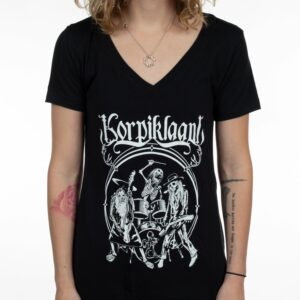 Korpiklaani Hellraiser V Neck Girls T shirt 2