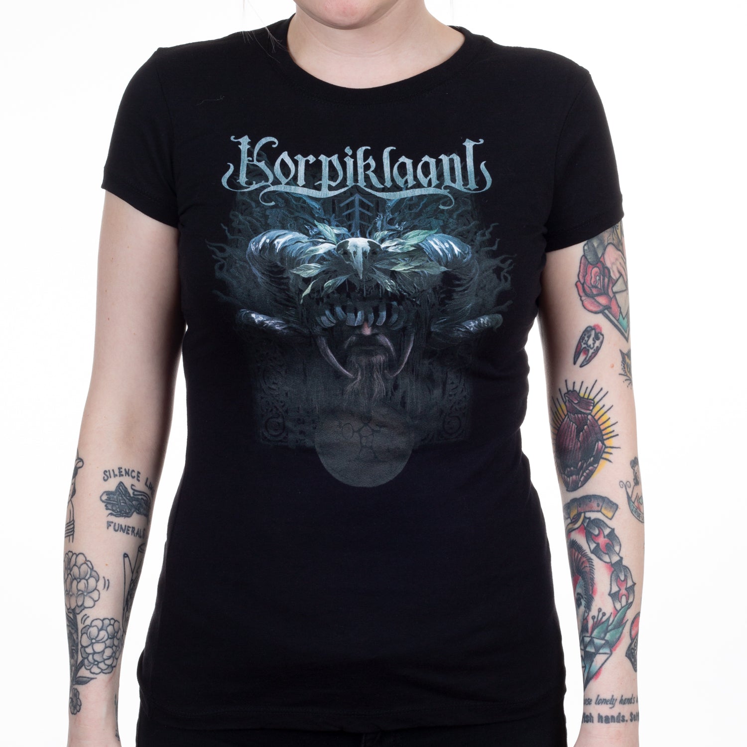 Korpiklaani Wayfarer Girls T-shirt Korpiklaani Wayfarer Girls T-shirt