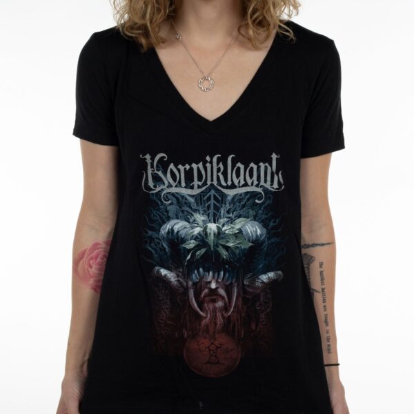 Korpiklaani Wayfarer V-neck Girls T-shirt