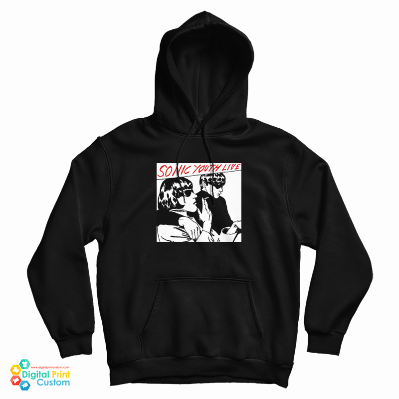 Kurt Cobain Sonic Youth Live Hoodie For UNISEX Kurt Cobain Sonic Youth Live Hoodie For UNISEX