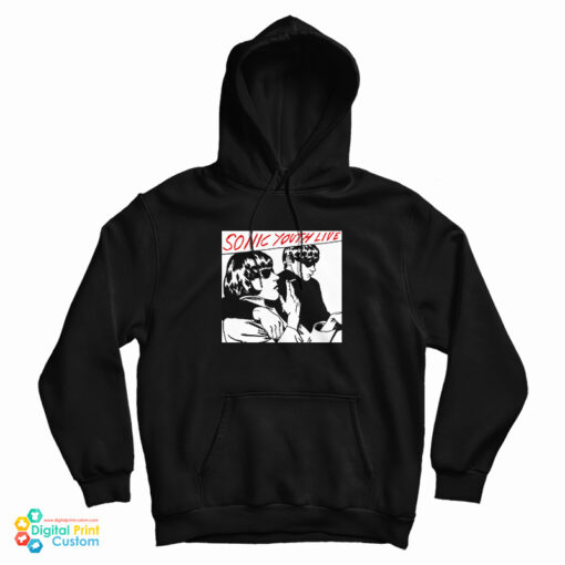 Kurt Cobain Sonic Youth Live Hoodie For UNISEX Kurt Cobain Sonic Youth Live Hoodie For UNISEX