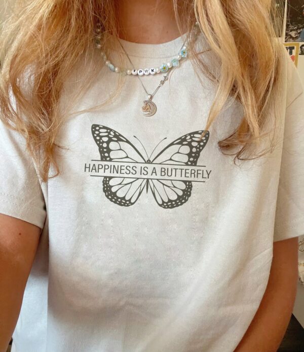 Lana Del Rey Sweatshirt Happiness Is A Butterfly Shirt