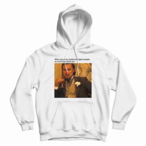Laughing Leonardo DiCaprio Meme Hoodie