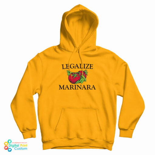 Legalize Marinara Hoodie For UNISEX Legalize Marinara Hoodie For UNISEX