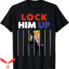 Lock Him Up T-Shirt Jail Trump Anti Trump Resist Resign