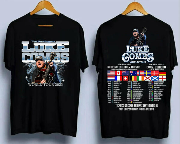 Luke Comb World Tour 2023 T-Shirt Country Music Shirt Combs