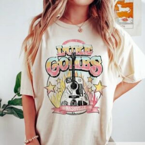 Luke Combs Guitar Shirt Concert