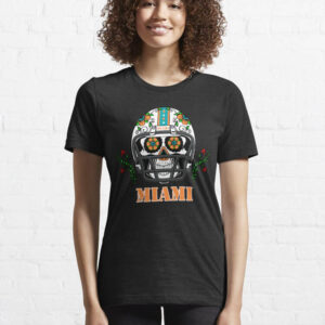 Miami Mike T-Shirt Floral Skull T-Shirt Trending
