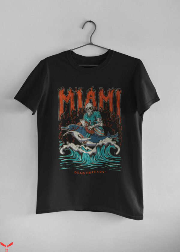Miami Mike T-Shirt Retro Miami Dolphins T-Shirt Trending