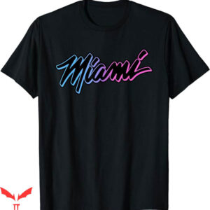 Miami Mike T-Shirt Sunset Logo T-Shirt Trending