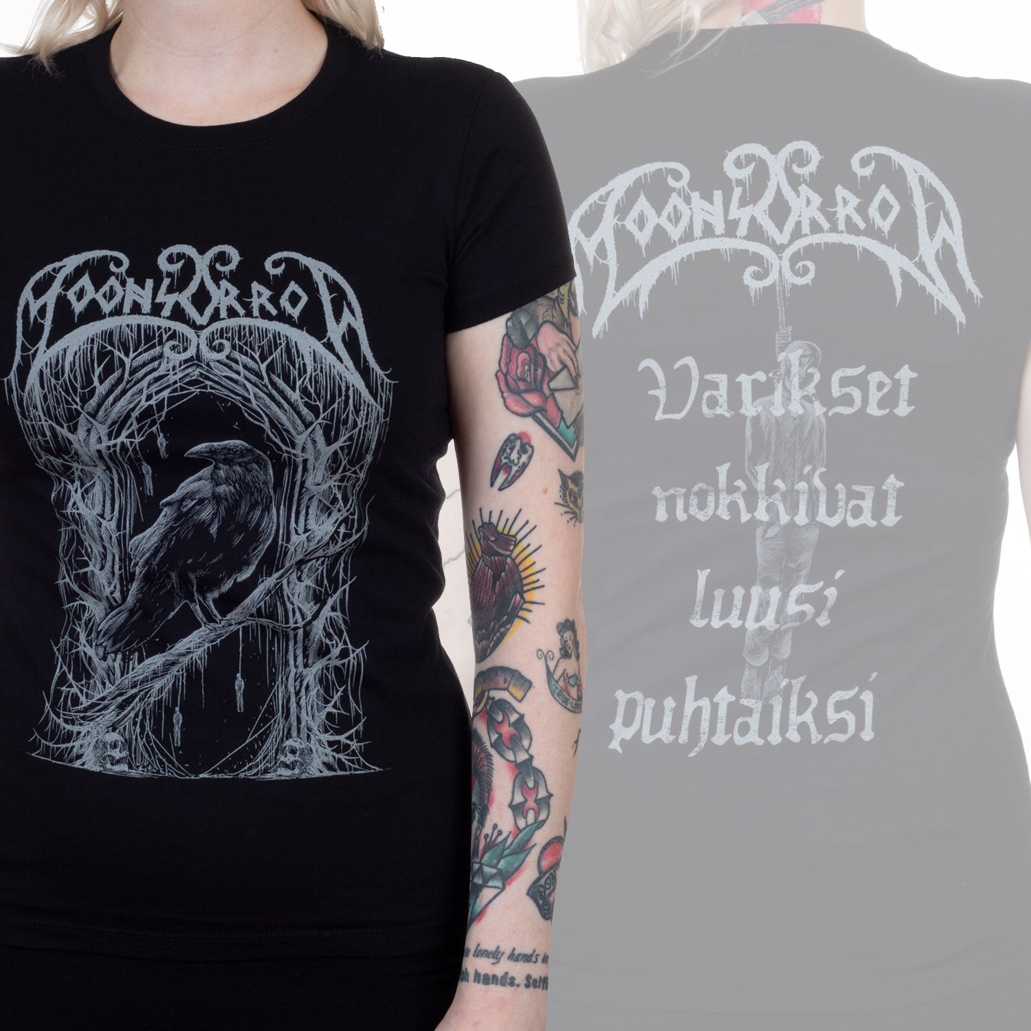 Moonsorrow Crow Girls T-shirt Moonsorrow Crow Girls T-shirt
