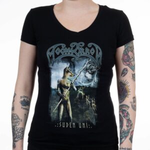 Moonsorrow Suden Uni V Neck Girls T shirt 2