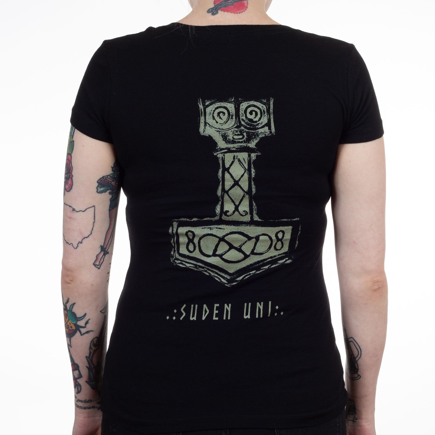 Moonsorrow Suden Uni V-Neck Girls T-shirt Moonsorrow Suden Uni V-Neck Girls T-shirt