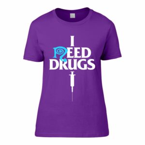 Necro I Need Drugs Girls T-shirt