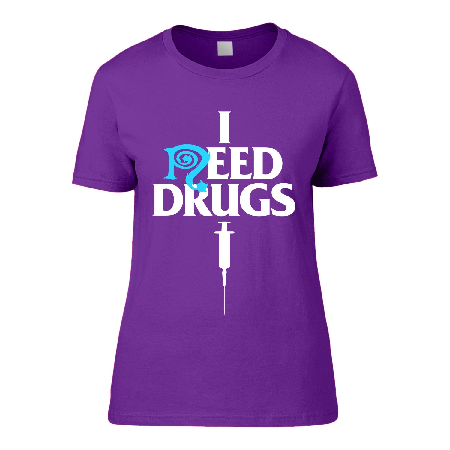 Necro I Need Drugs Girls T-shirt Necro I Need Drugs Girls T-shirt