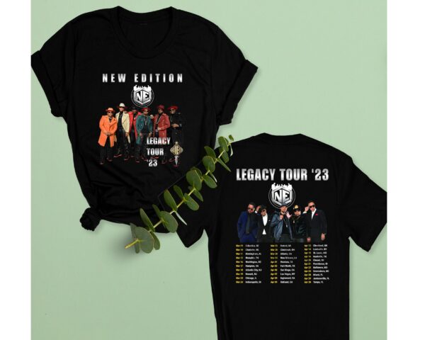 New Edition Band Music Shirt