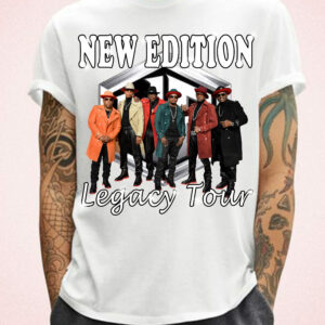 New Edition Legacy Tour 2023 Shirt Band Gift For Fan