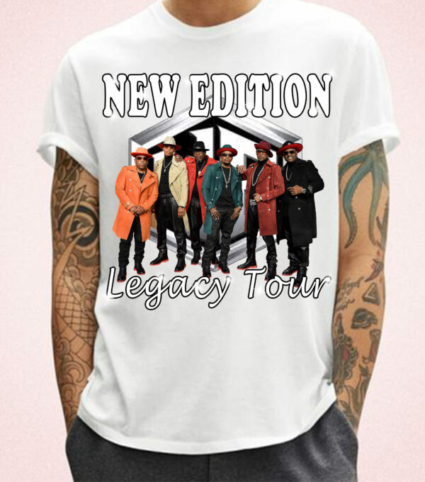 New Edition Legacy Tour 2023 Shirt Band Gift For Fan