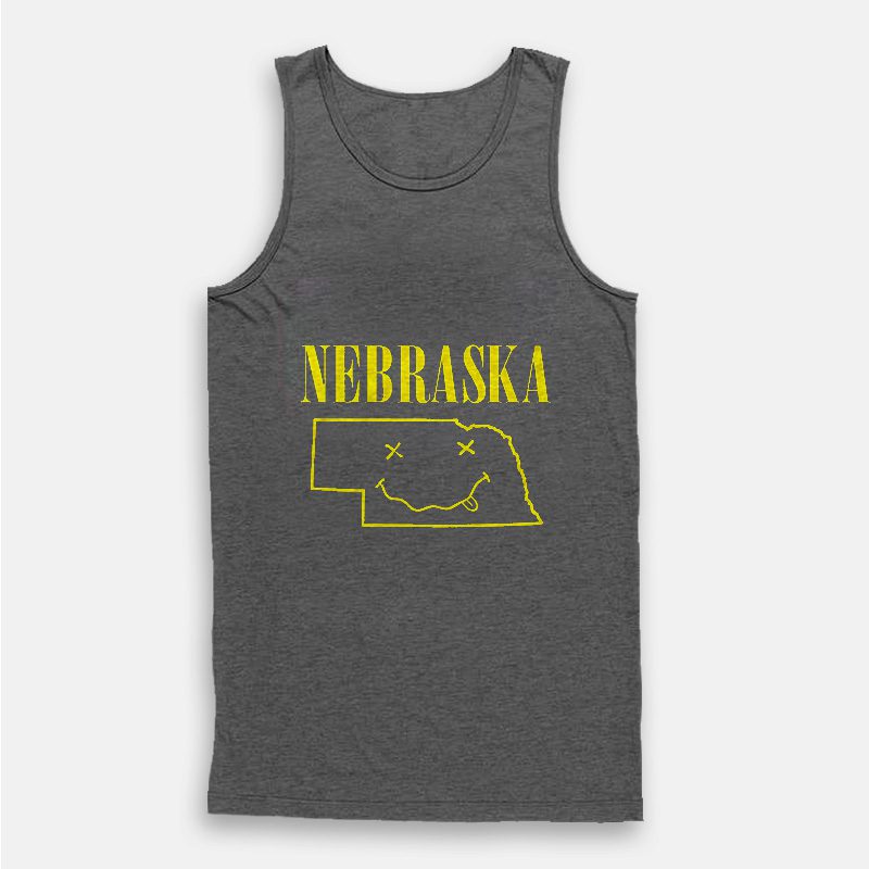 Nirvana Nevermind Nebraska Tank Top Nirvana Nevermind Nebraska Tank Top